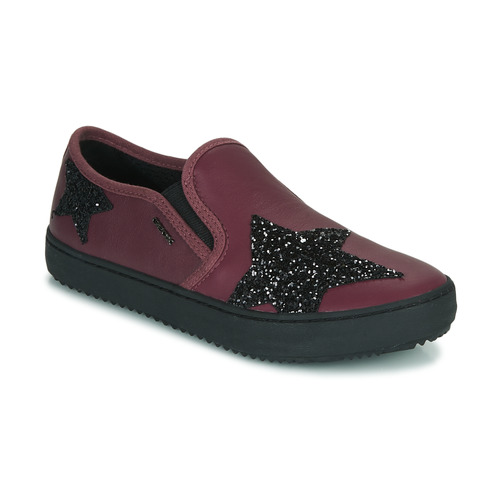 Shoes Girl Slip-ons Geox J KALISPERA FILLE Purple