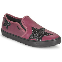 Shoes Girl Low top trainers Geox J KALISPERA FILLE Purple