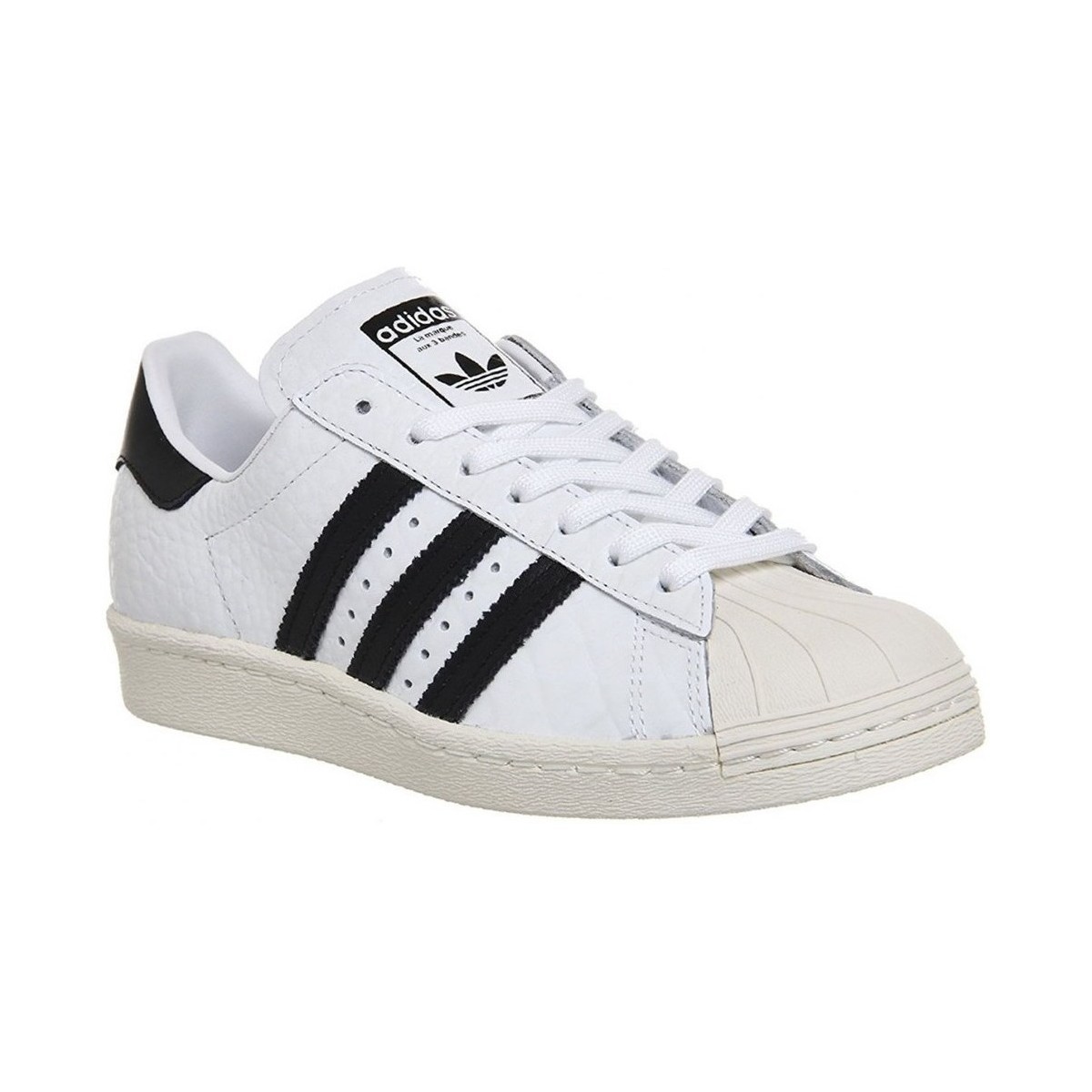 Shoes Women Low top trainers adidas Originals Superstar 80S White