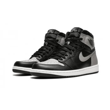 Shoes Hi top trainers Nike Air Jordan 1 High Shadow Black/Soft Grey