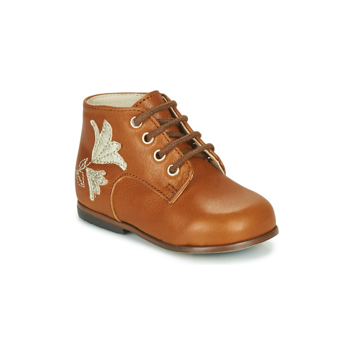 Shoes Girl Hi top trainers Little Mary MEIGE Brown