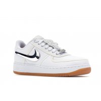 Shoes Low top trainers Nike Air Force 1 Low Travis Scott White White/White-White