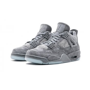 Shoes Hi top trainers Nike Air Jordan 4 Kaws Grey Cool Grey/White