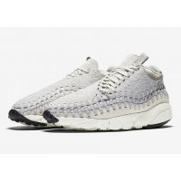 Shoes Low top trainers Nike Air Footscape Woven Light Bone Light Bone/Wolf Grey-White