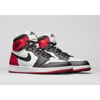 Shoes Hi top trainers Nike Air Jordan 1 High Black Toe Black/White-Varsity Red