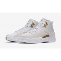 Shoes Hi top trainers Nike Air Jordan 12 x OVO White White/Metallic Gold-White