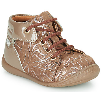 GBB  OLSA  girls's Children's Shoes (High-top Trainers) in Beige