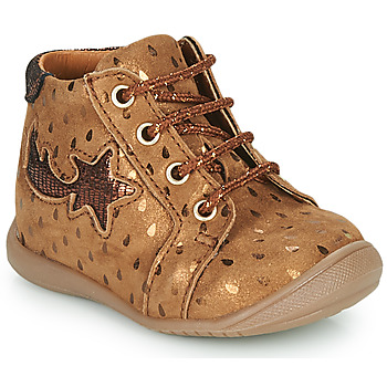 Shoes Girl Hi top trainers GBB POMME Brown