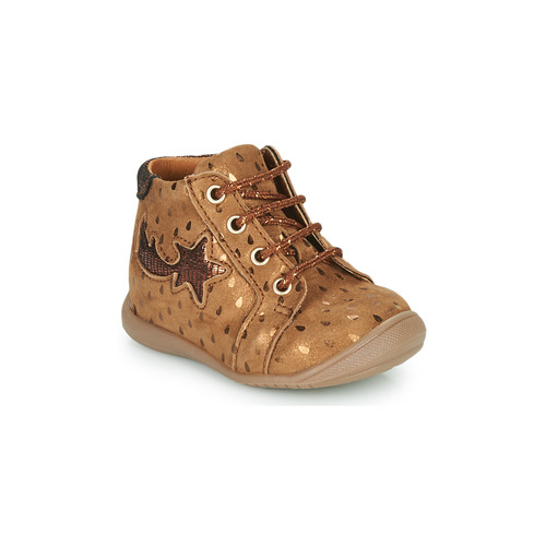 Shoes Girl Hi top trainers GBB POMME Brown