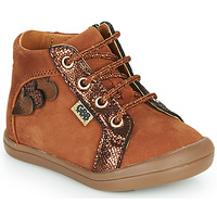 Shoes Girl Hi top trainers GBB PRUNE Brown