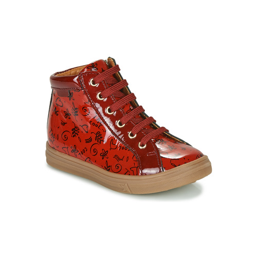 Shoes Girl Hi top trainers GBB PHILEMA Red