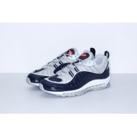 Shoes Low top trainers Nike Air Max 98 x Supreme Navy Obsidian/Obsidian-Reflect Silver-White