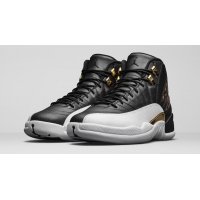 Shoes Hi top trainers Nike Air Jordan 12 Wings Black/Metallic Gold-White