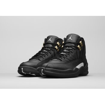 Shoes Hi top trainers Nike Air Jordan 12 The Master Black/White-Metallic Gold