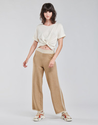 Clothing Women Cropped trousers Only ONLLILA Beige