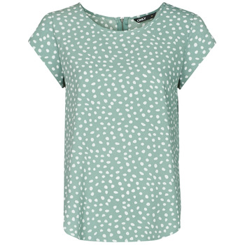 Clothing Women Tops / Blouses Only ONLVIC Green / White