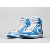 Shoes Hi top trainers Nike Air Jordan 1 High UNC White/Dark Powder Blue