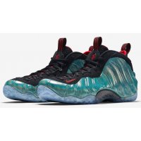 Shoes Hi top trainers Nike Air Foamposite One Gone Fishing Dark Emerald/Challenge Red-Black