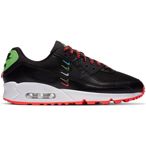 Shoes Women Low top trainers Nike Air Max 90 SE White, Black