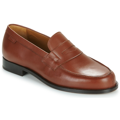Shoes Men Loafers Pellet Colbert Veal / Brown