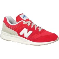 Shoes Children Low top trainers New Balance 997 White, Red