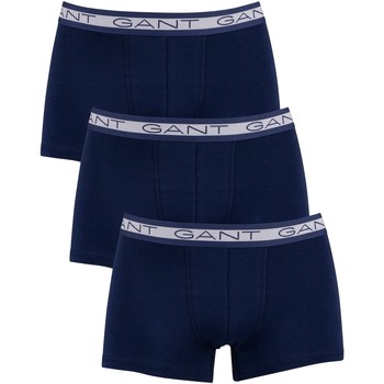 Underwear Men Boxer shorts Gant 3 Pack Basic Trunks blue