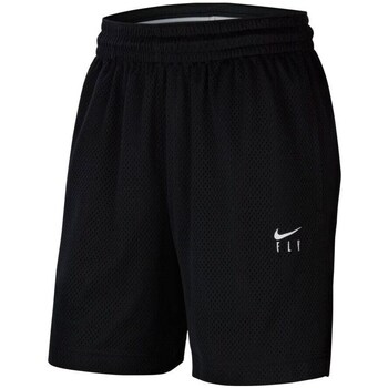 Clothing Women Shorts / Bermudas Nike Swoosh Fly Black