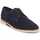 Shoes Men Loafers Hudson AGADIRSUEDE_navyblue Blue