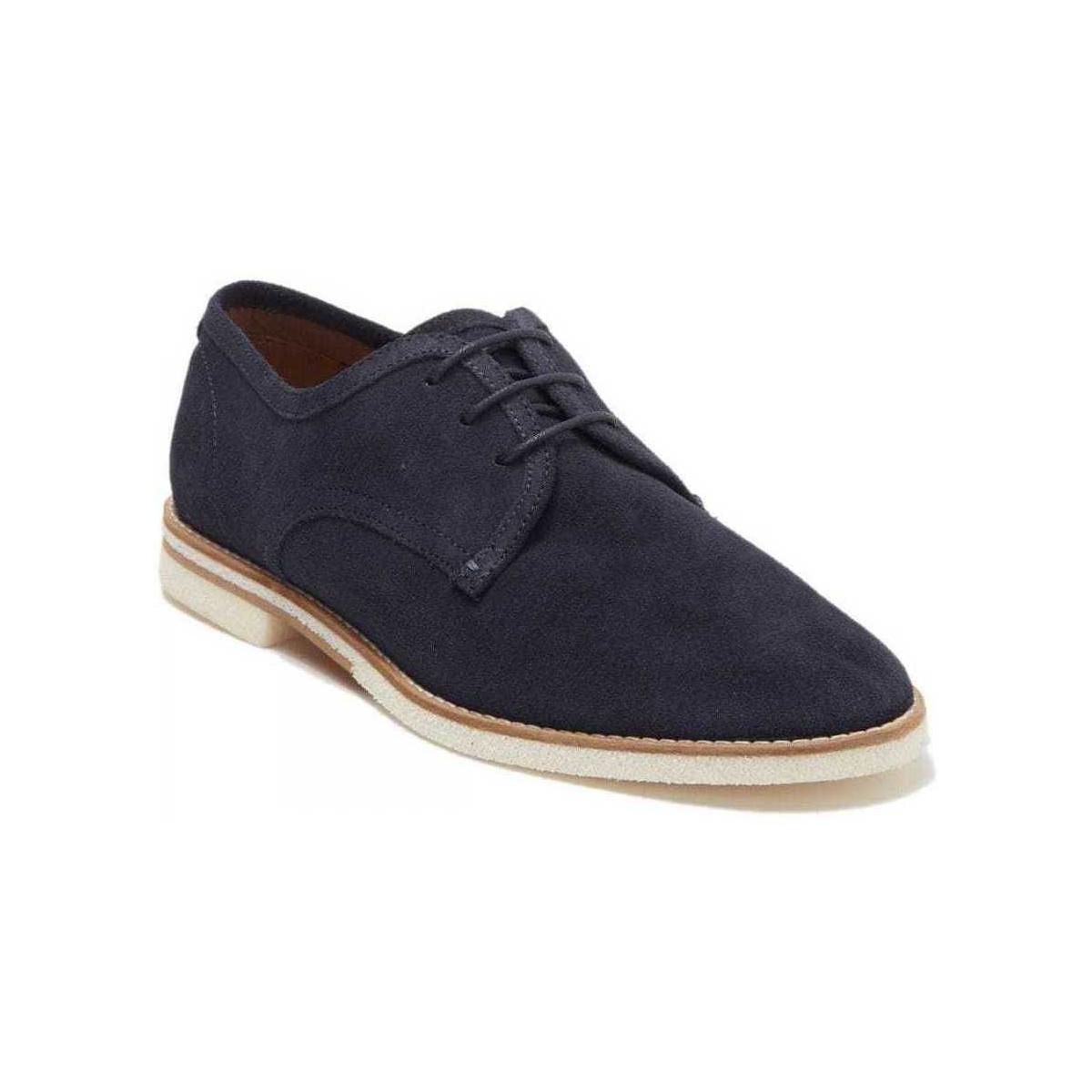 Shoes Men Loafers Hudson AGADIRSUEDE_navyblue Blue