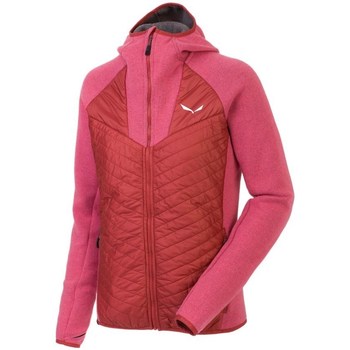 Clothing Women Sweaters Salewa Fanes PL Red, Pink