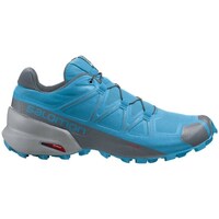 Shoes Men Running shoes Salomon Speedcross 5 Turquoise, Grey