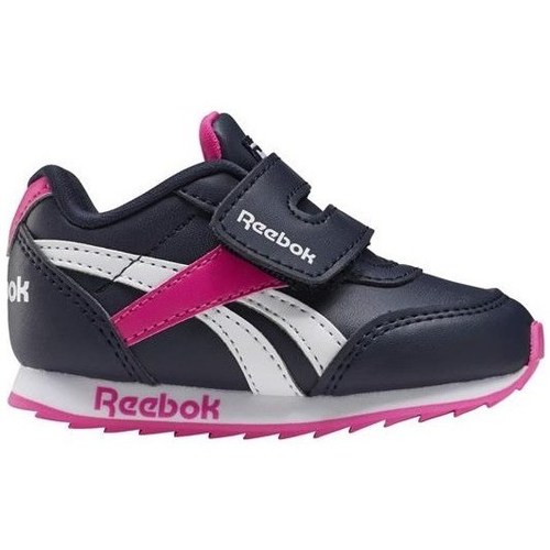 Shoes Children Low top trainers Reebok Sport Royal CL Jogger Pink, Black, White