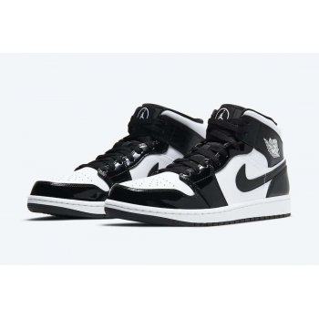 Shoes Hi top trainers Nike Air Jordan 1 Mid All Star Carbon Fiber Black/White