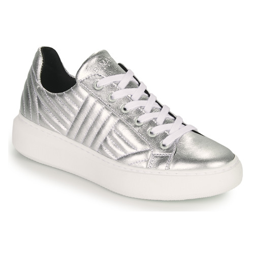 Shoes Women Low top trainers JB Martin FIABLE Veal / Metal / Steel