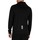 Clothing Men Jumpers Emporio Armani EA7 Logo Jersey Pullover Hoodie black
