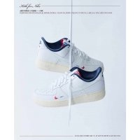 Shoes Low top trainers Nike Air Force 1 Low x Kith Paris White/Red-Navy