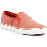 Shoes Women Slip-ons Lacoste Gazon Orange