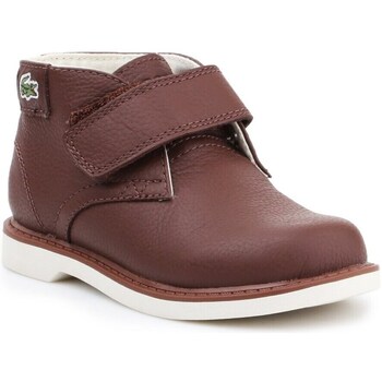 Shoes Children Mid boots Lacoste 730SPI301177T Brown