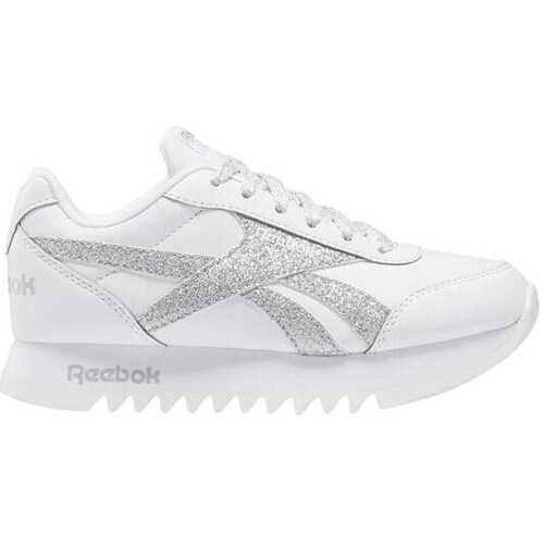 Shoes Children Low top trainers Reebok Sport Royal CL Jogger Silver, White