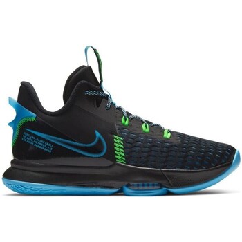 Nike  Lebron Witness V  men's Shoes (High-top Trainers) in Black