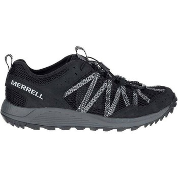 Shoes Men Low top trainers Merrell Wildwood Aerosport Graphite, Grey
