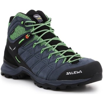 Shoes Men Walking shoes Salewa MS Alp Mate Mid WP Grey, Black, Green