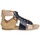 Shoes Women Sandals John Galliano AN6379 Blue / Beige / Pink