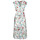 Clothing Women Long Dresses Moony Mood OLICA White / Multicolour