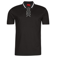 Clothing Men Short-sleeved polo shirts HUGO DOLMAR Black / White