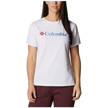 Columbia  Sun Trek W Graphic Tee  women's T shirt in White