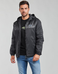 Clothing Men Jackets Emporio Armani EA7 TRAIN LOGO SERIES Black