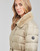 Clothing Women Duffel coats MICHAEL Michael Kors ECO FX FUR CLLR PUFFER Ivory
