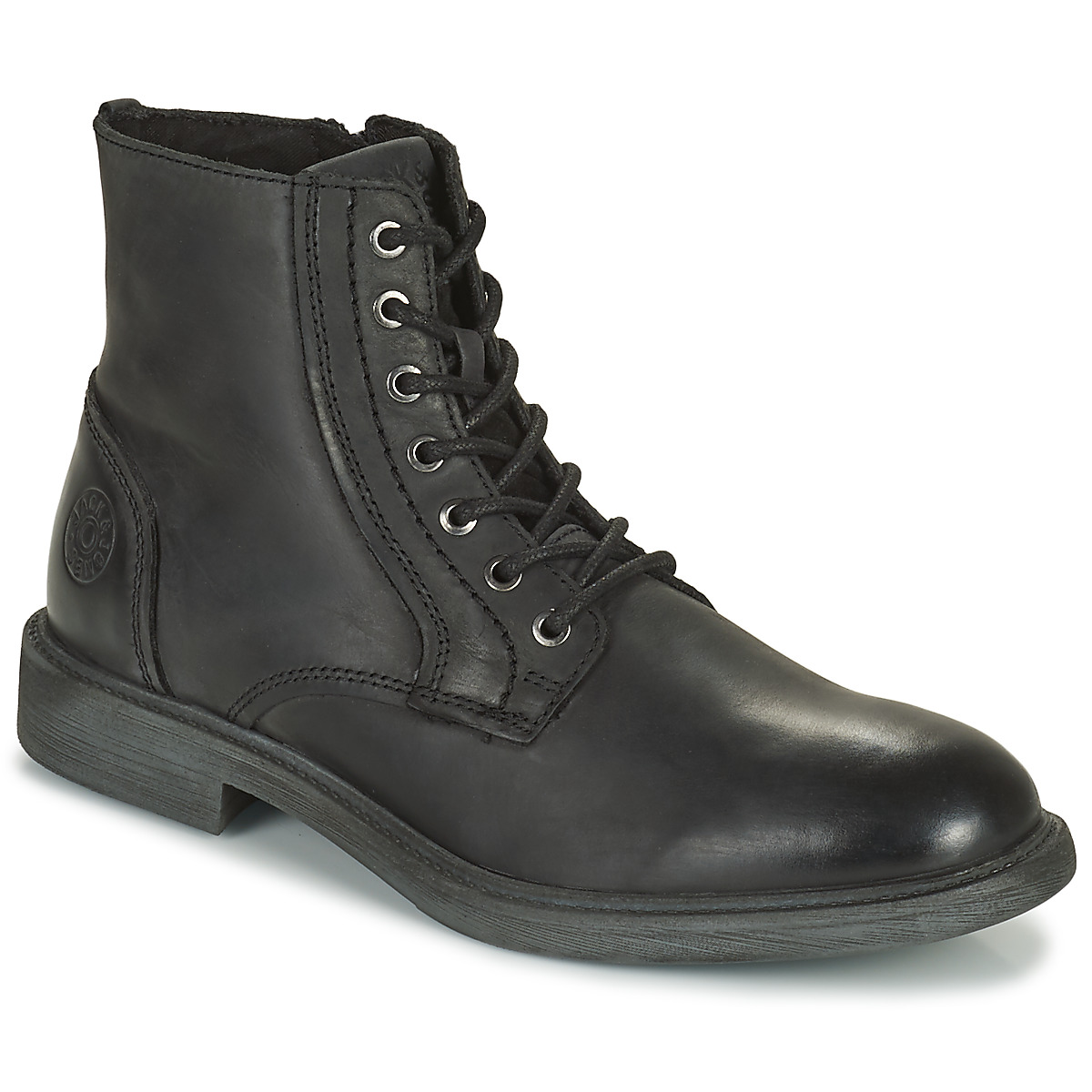jack & jones Jfw Karl Leather Boot Black