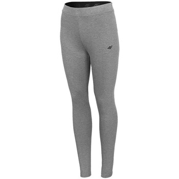 Clothing Women Trousers 4F LEG010 Grey